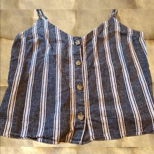 Abercrombie & Fitch Loose Fit Crop Top M/L